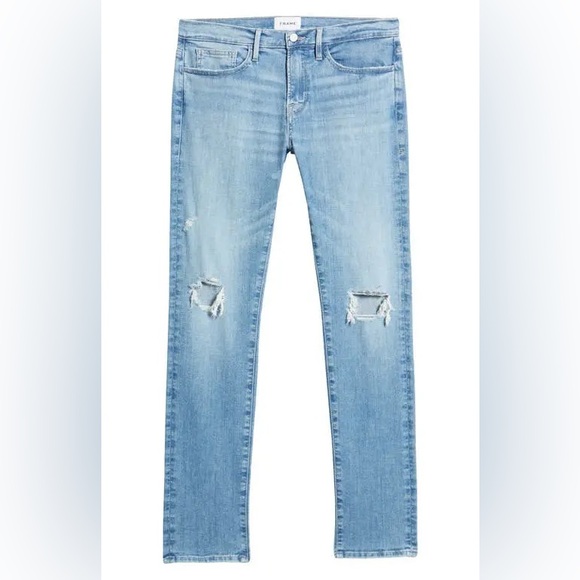 NWT FRAME Men’s L'homme Skinny Fit Jeans Size: 32 Color:
Maui Destruct - Picture 2 of 8